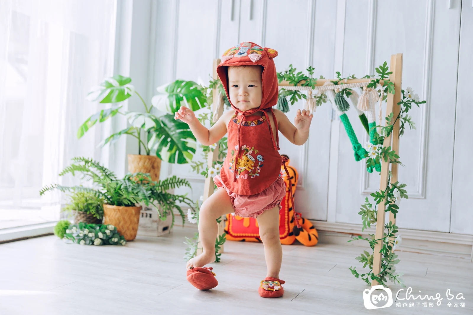 菲菲的抓周時光——晴爸親子攝影
