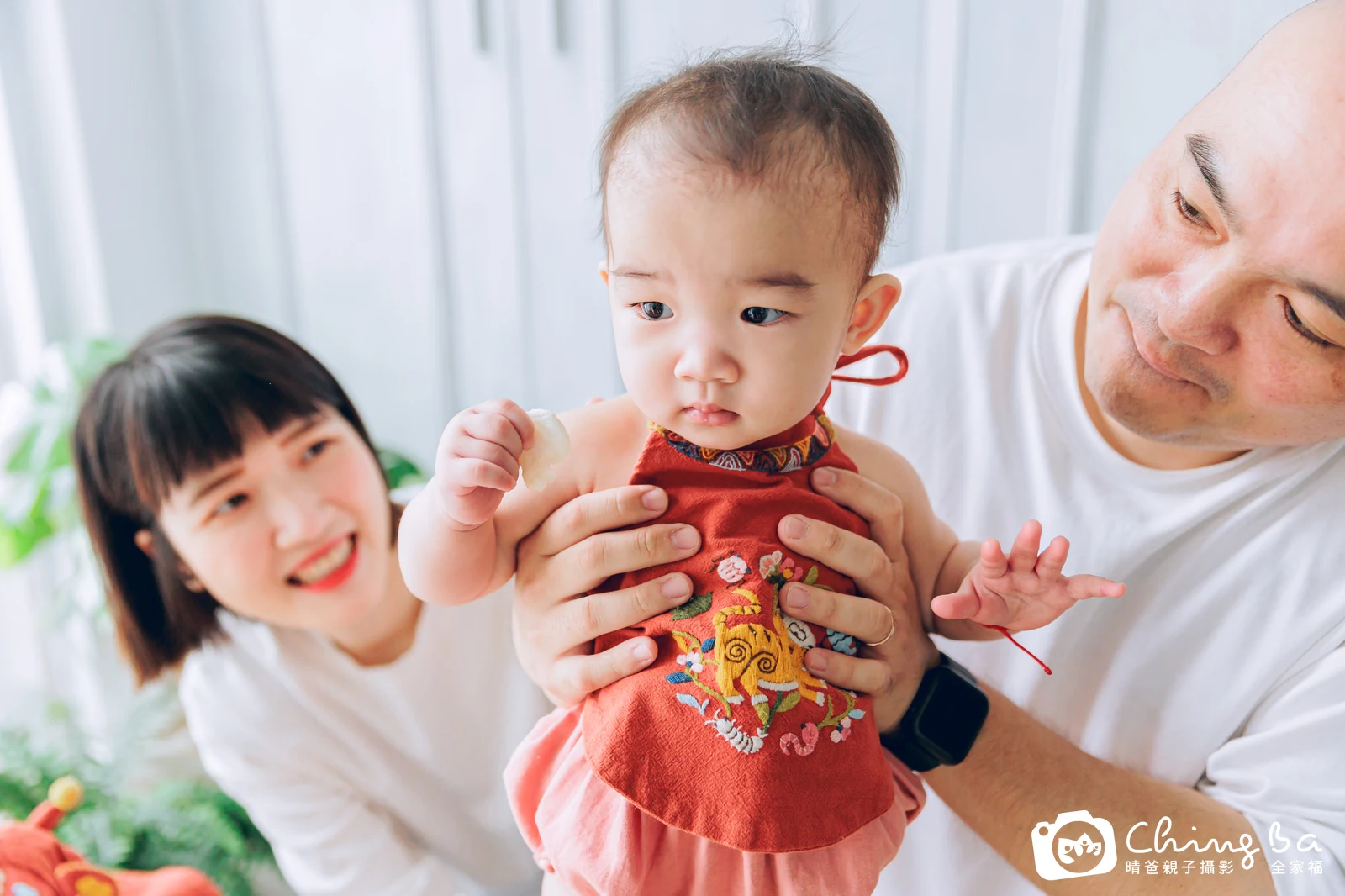 小玥的抓周時光——晴爸親子攝影