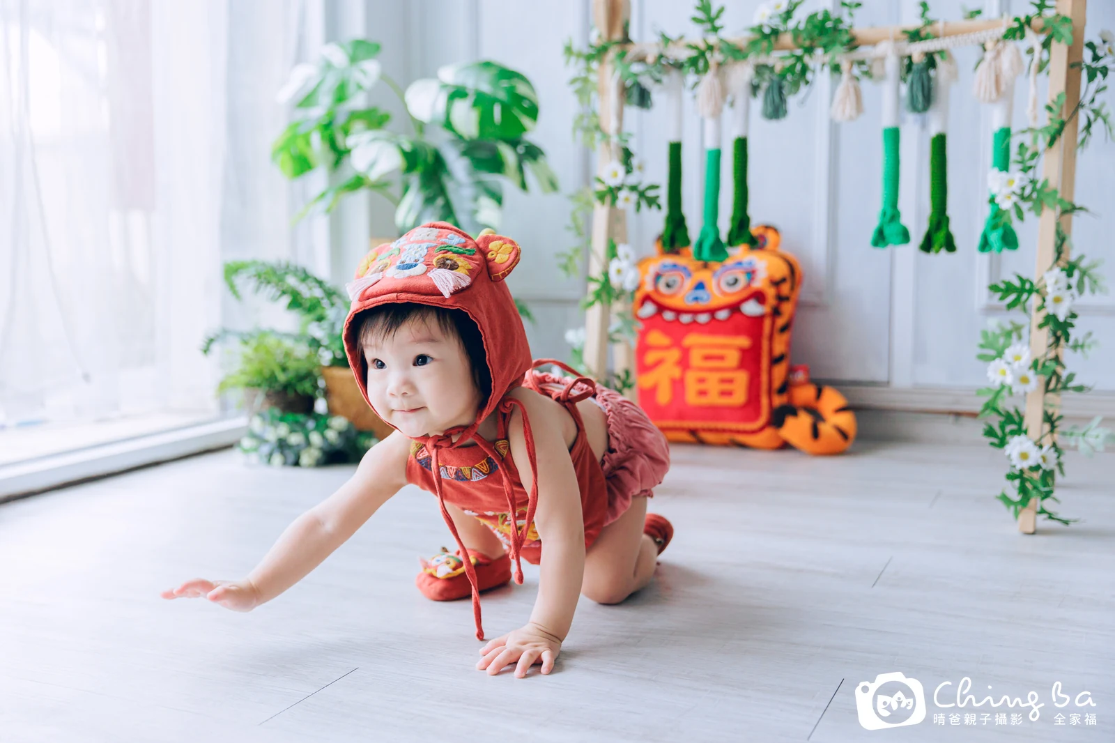 小璦周歲抓周儀式的紀錄（2023 年春季・假日場）