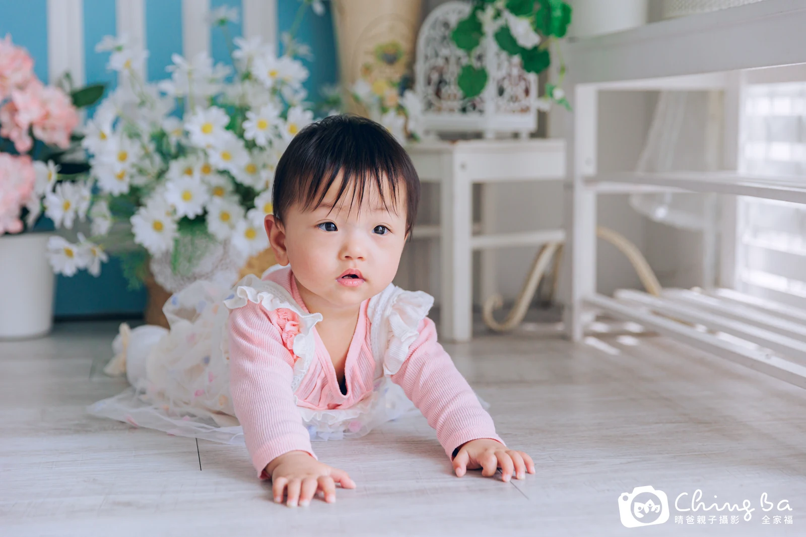 妤周歲抓周儀式的紀錄（2023 年春季・假日場）