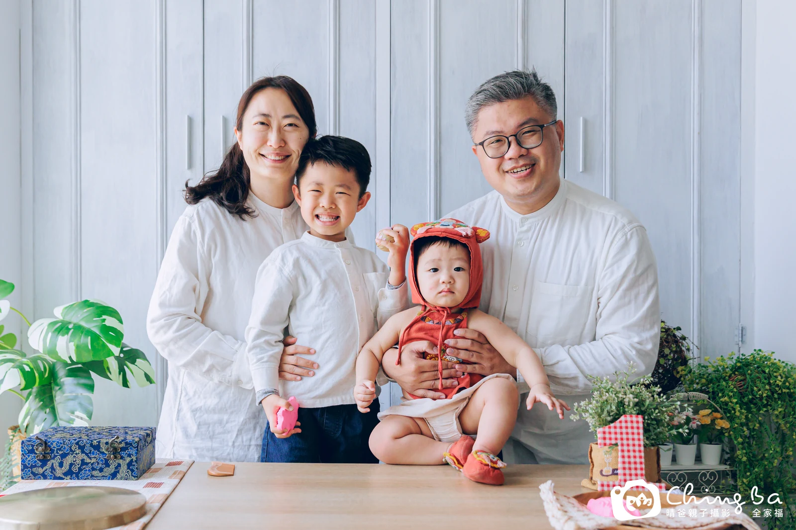 亮亮周歲抓周儀式的紀錄（2023 年春季・假日場）