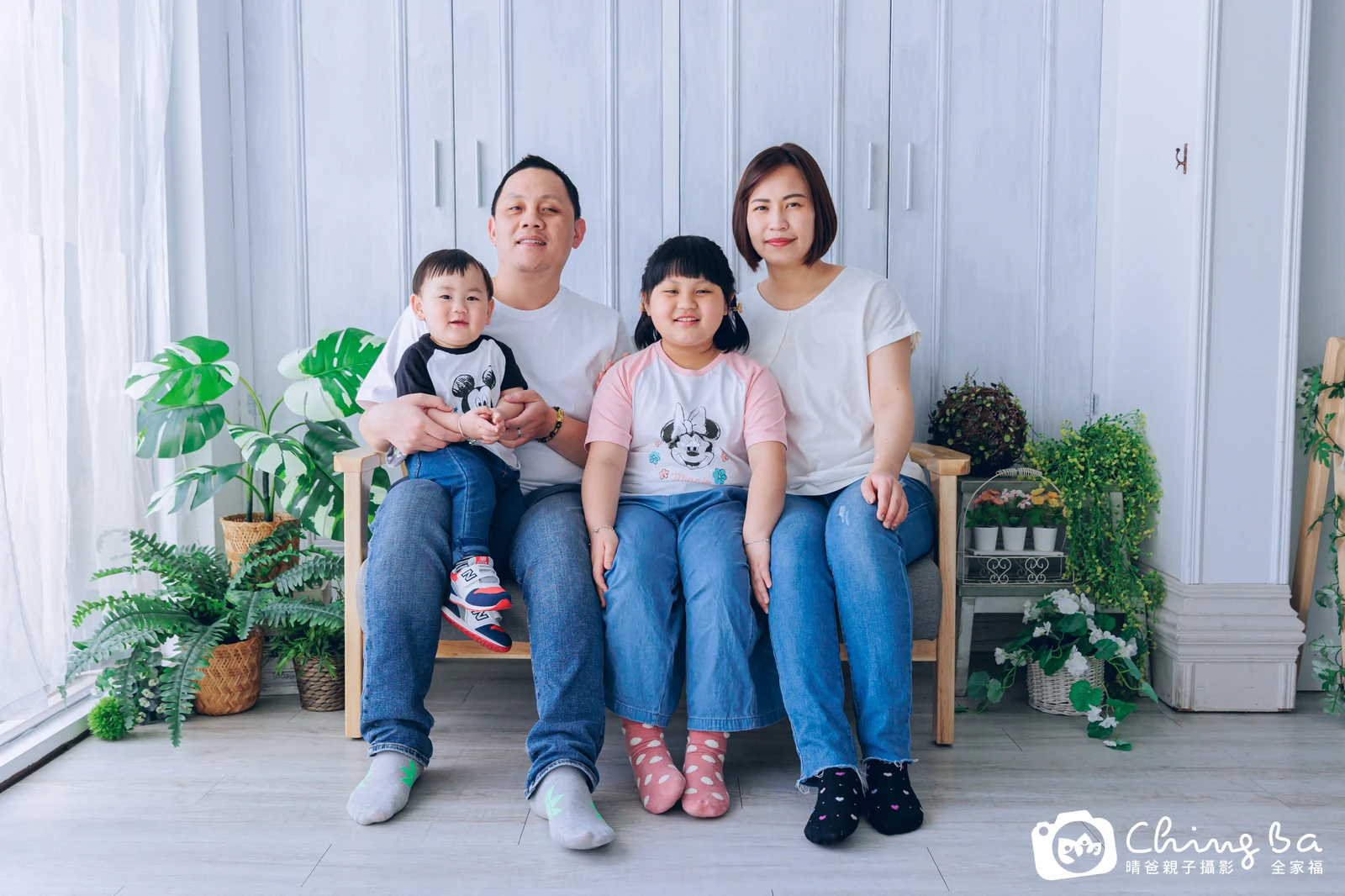 萌寶 1 歲寶貝 台中小家庭抓周紀念照｜晴爸親子攝影
