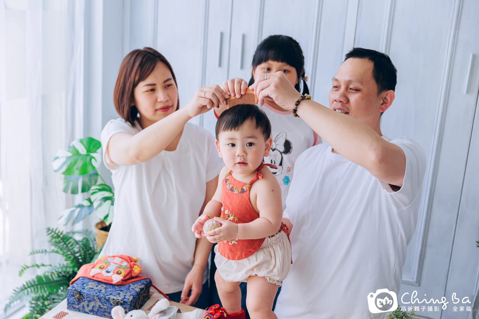萌寶的抓周時光——晴爸親子攝影