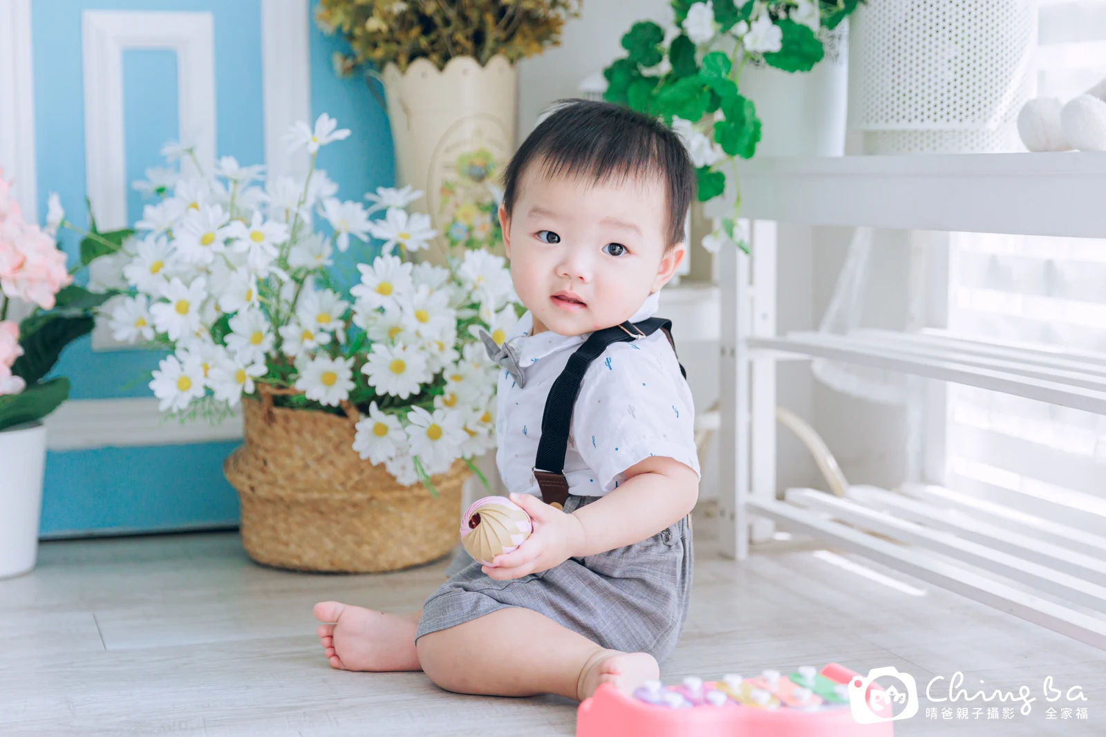 豐的抓周時光——晴爸親子攝影