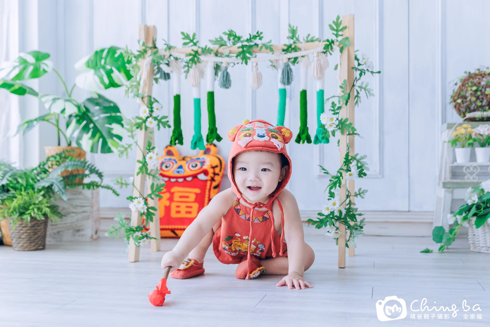 豐的抓周時光——晴爸親子攝影