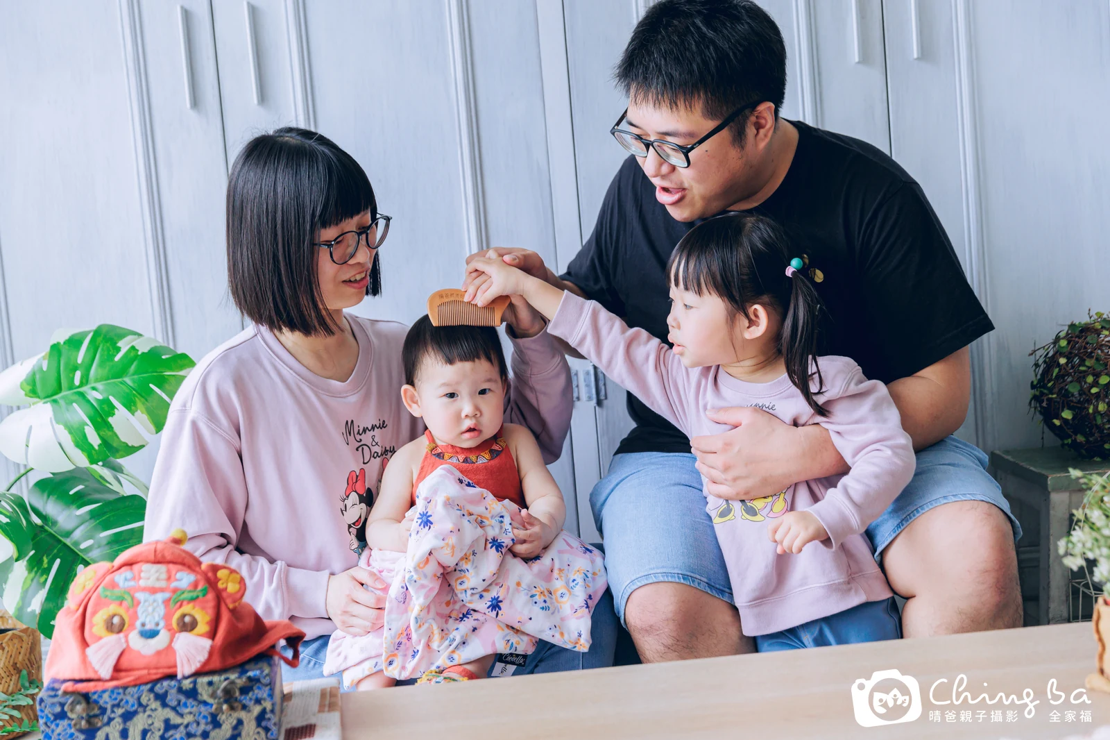 妞妞的抓周時光——晴爸親子攝影