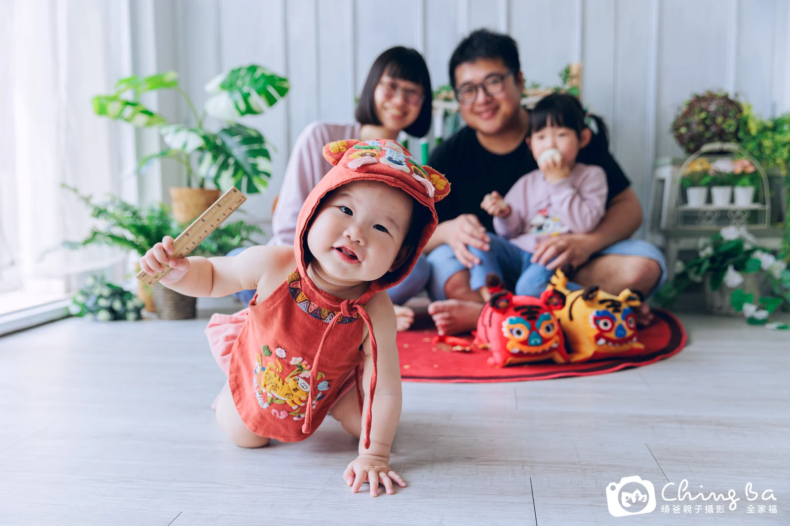 妞妞寶貝抓周拍攝