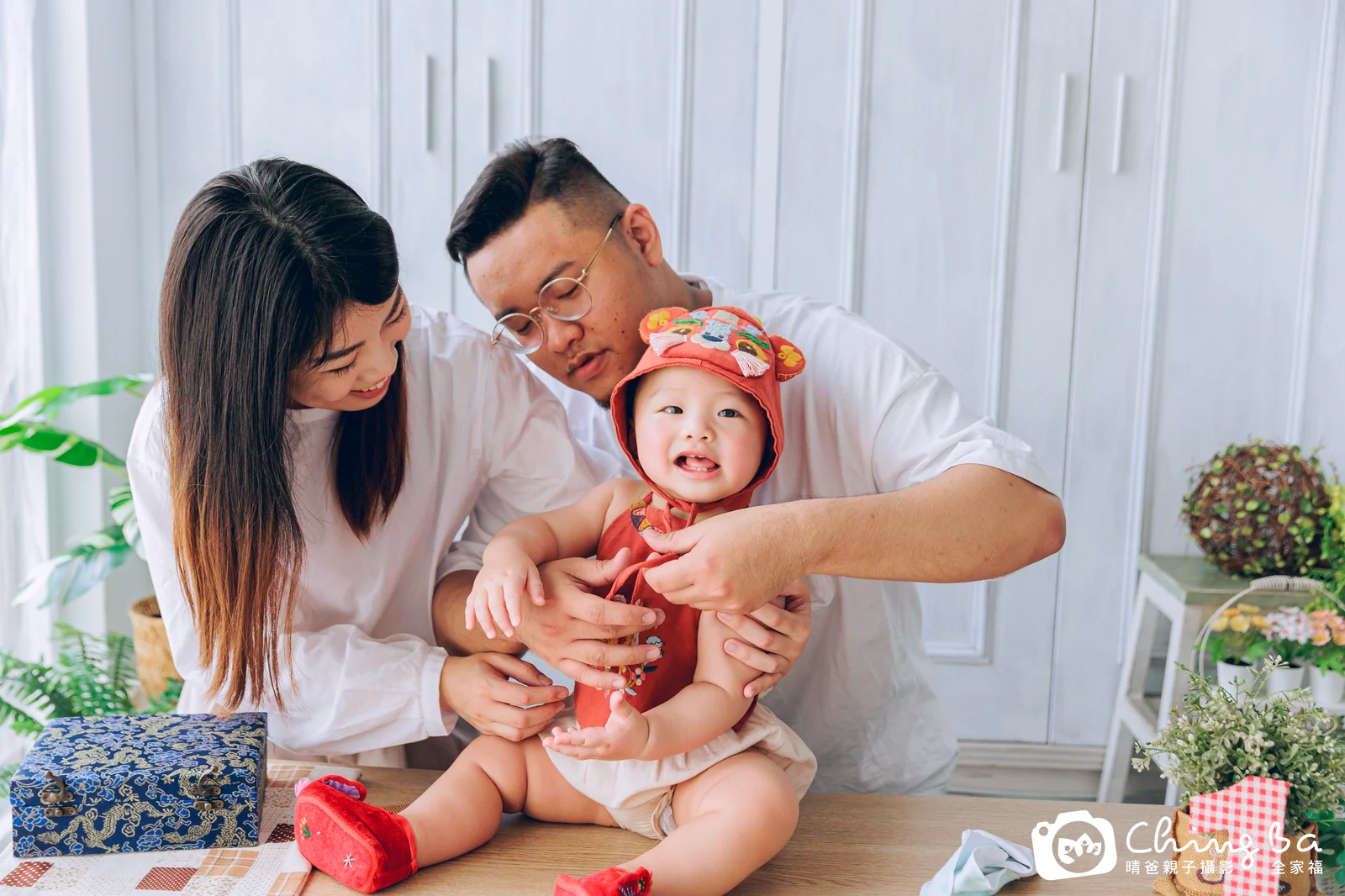 BoBo的抓周時光——晴爸親子攝影