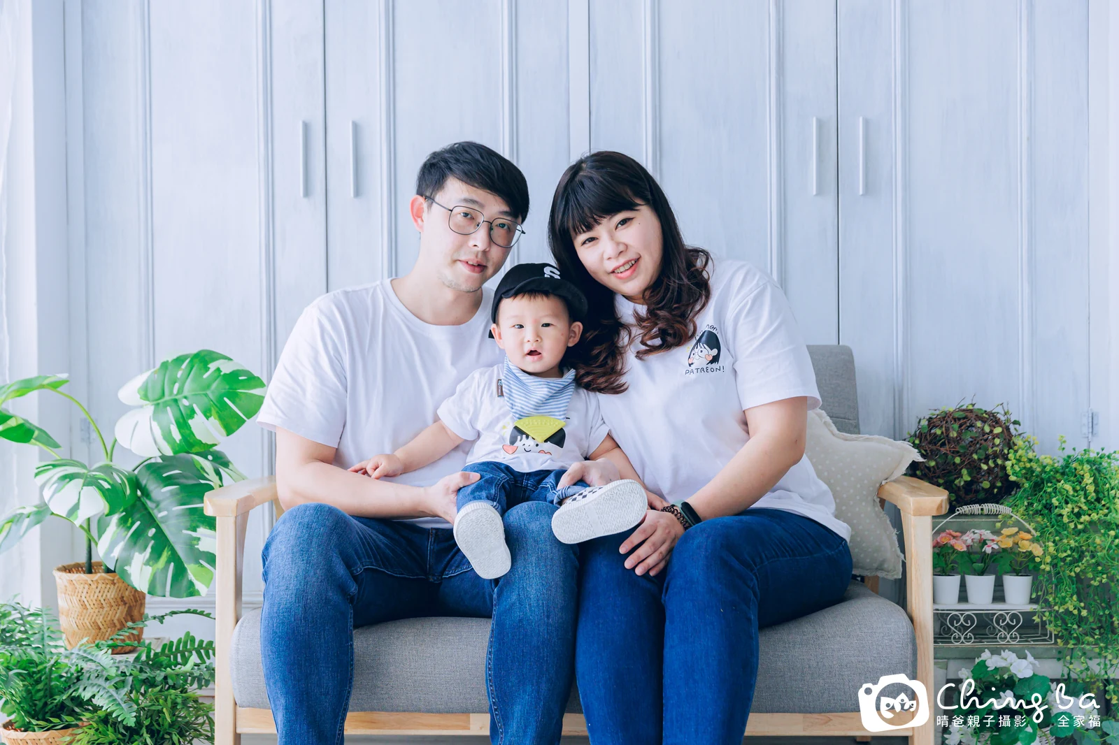 勛 1 歲寶貝 台中小家庭抓周紀念照｜晴爸親子攝影