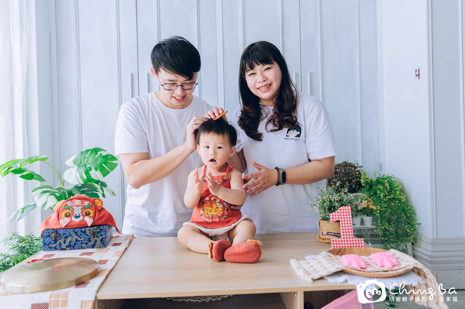 勛的抓周時光——晴爸親子攝影