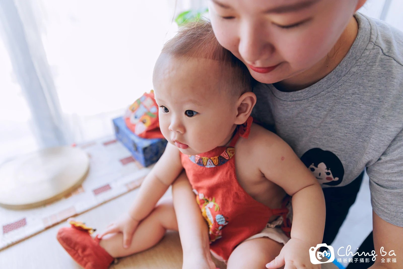 凱凱的抓周時光——晴爸親子攝影