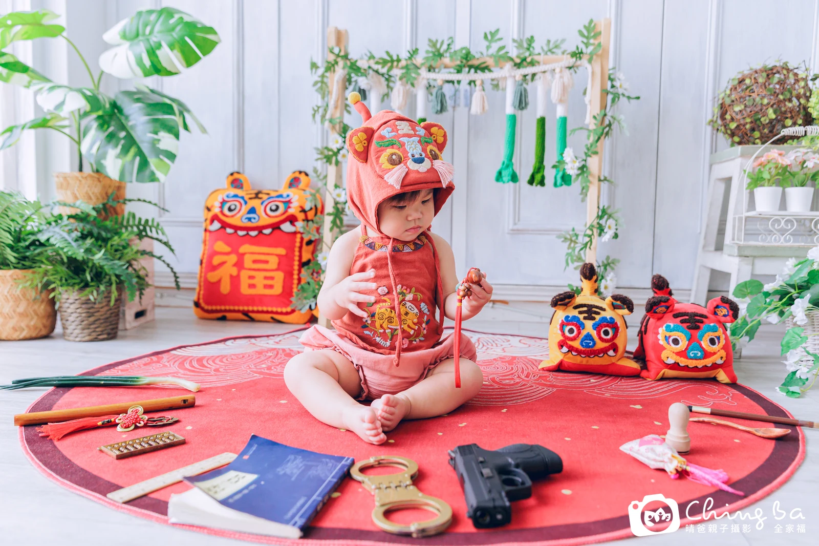 甯的抓周時光——晴爸親子攝影