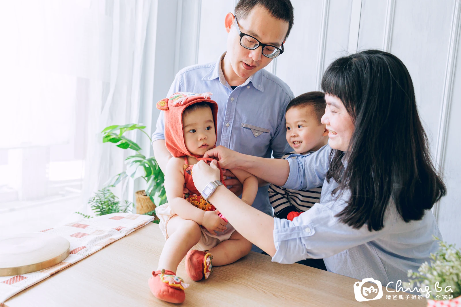 宬宬的抓周時光——晴爸親子攝影