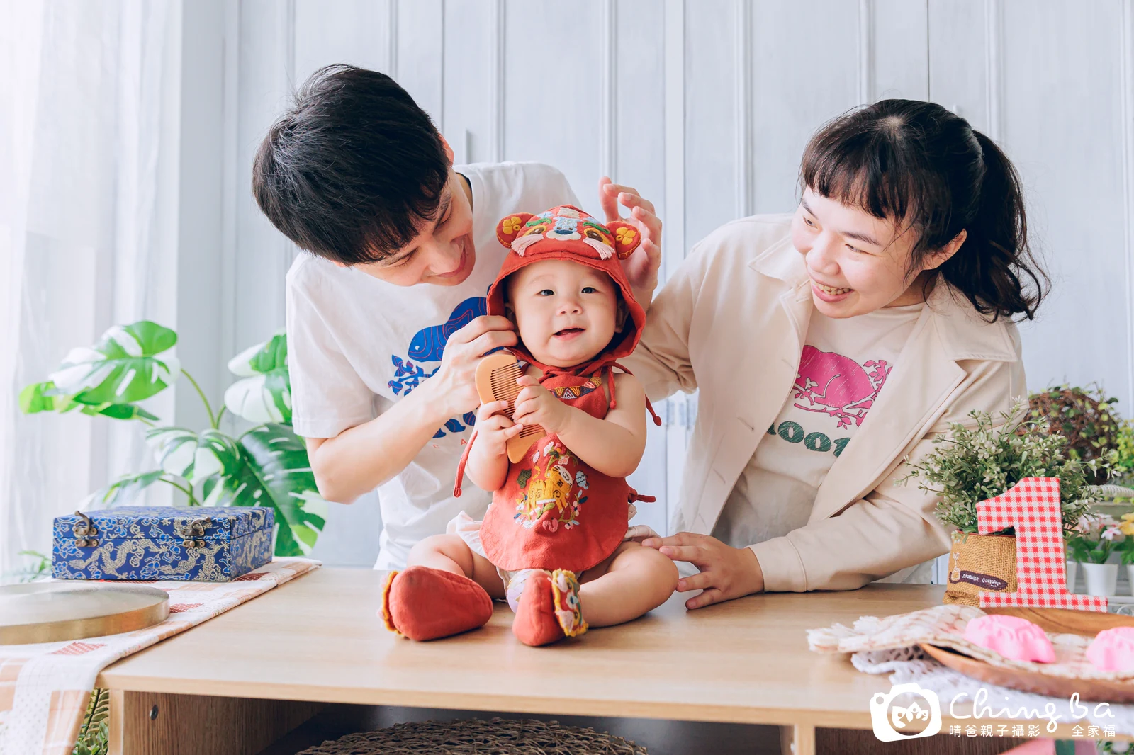禾的抓周時光——晴爸親子攝影