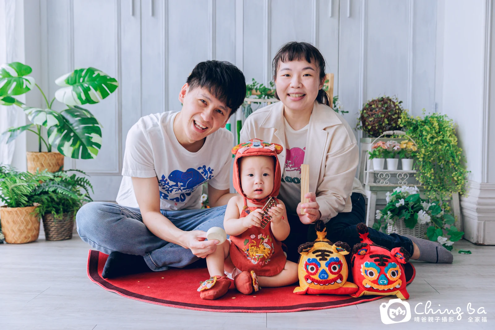 禾周歲抓周儀式的紀錄（2023 年春季・平日場）