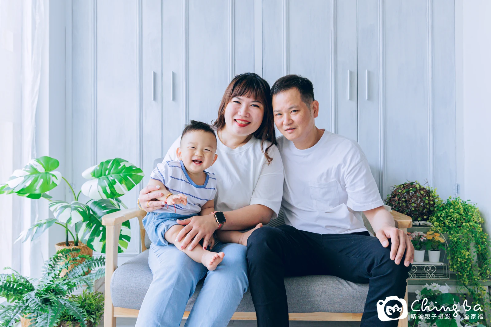 霆 1 歲寶貝 台中小家庭抓周紀念照｜晴爸親子攝影