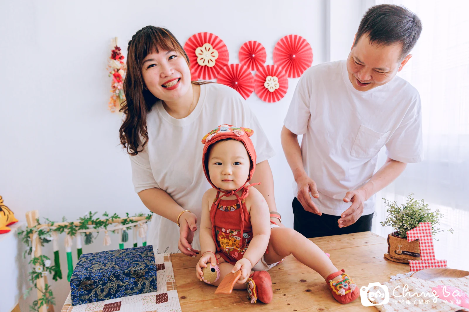 霆的抓周時光——晴爸親子攝影