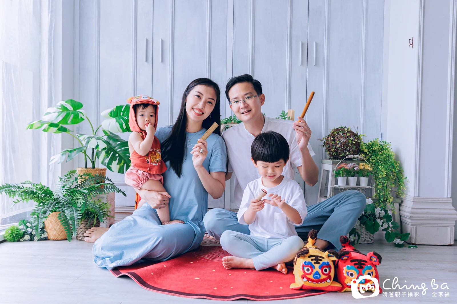 希希的抓周時光——晴爸親子攝影