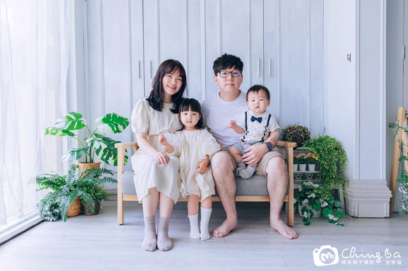 阿弟 1 歲寶貝 台中小家庭抓周紀念照｜晴爸親子攝影