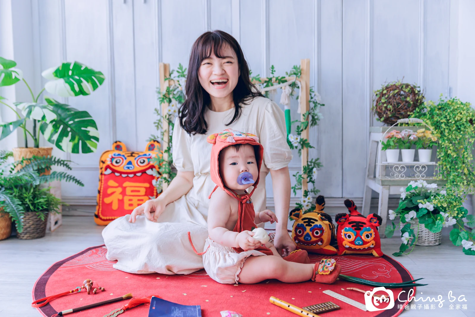 阿弟的抓周時光——晴爸親子攝影