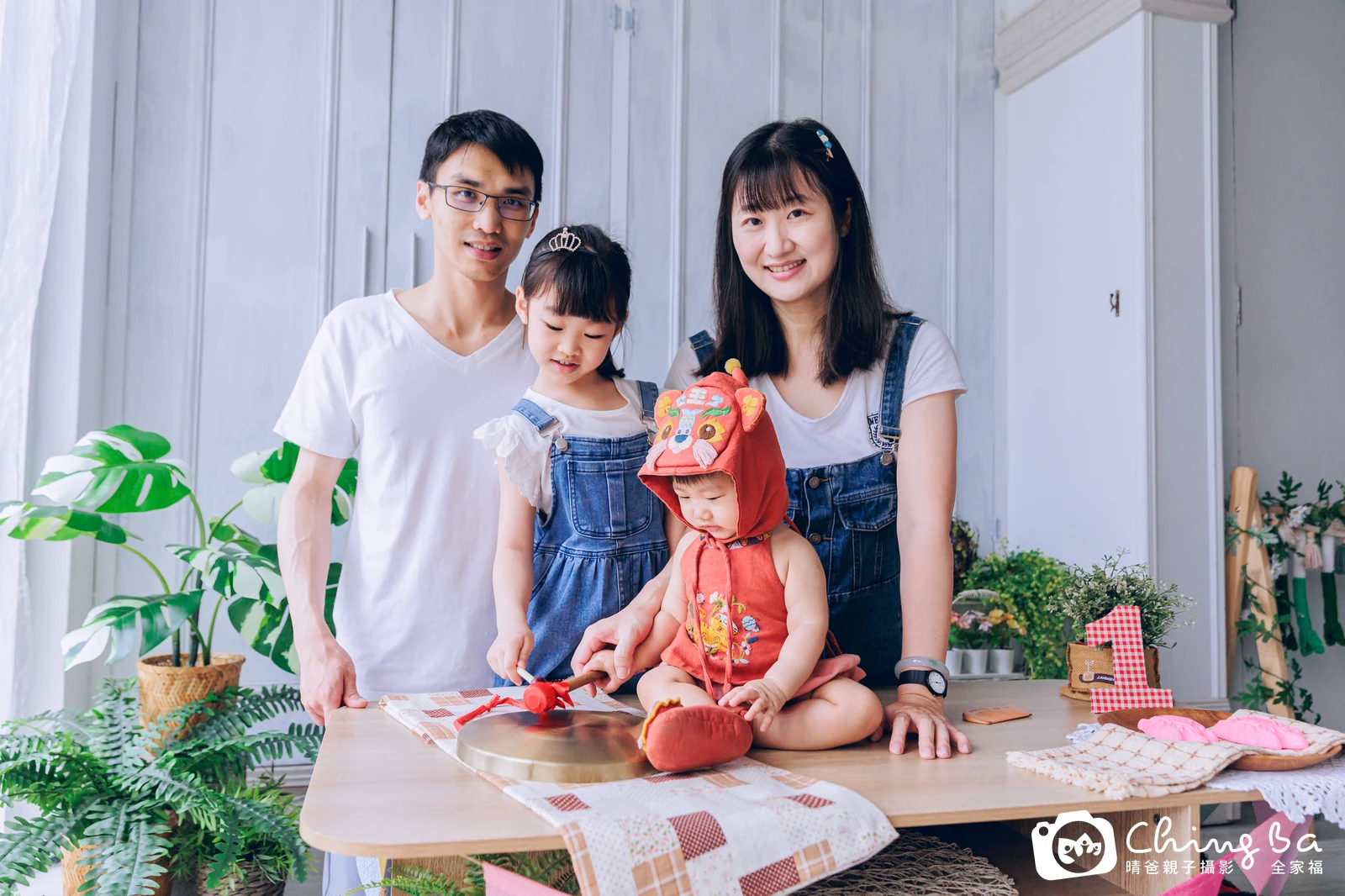 彤的抓周時光——晴爸親子攝影