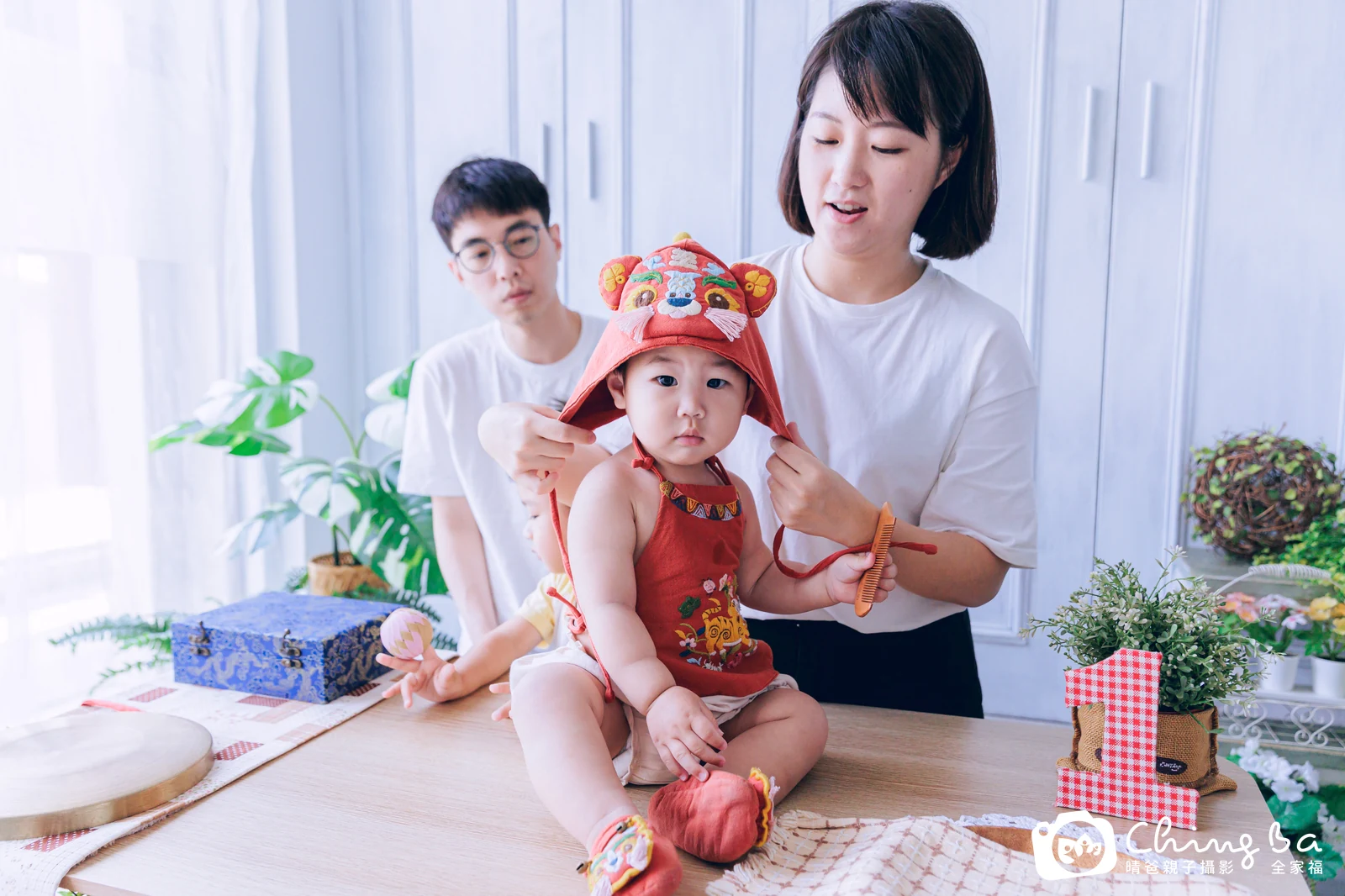 威威的抓周時光——晴爸親子攝影