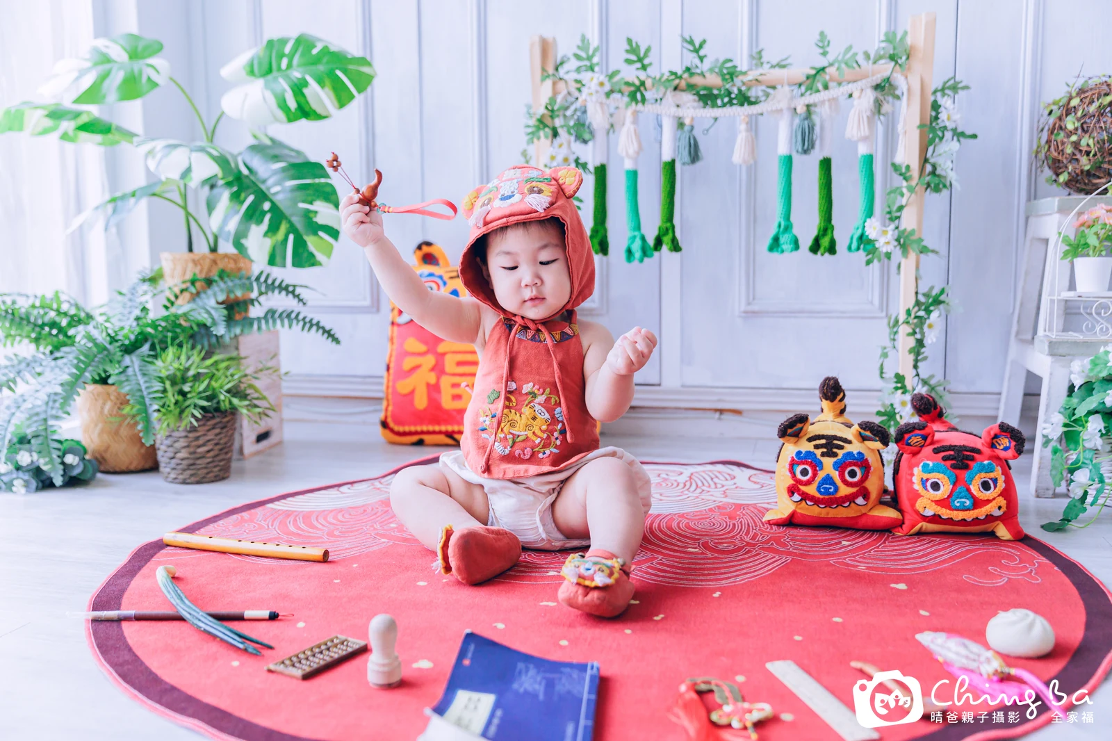 威威的抓周時光——晴爸親子攝影