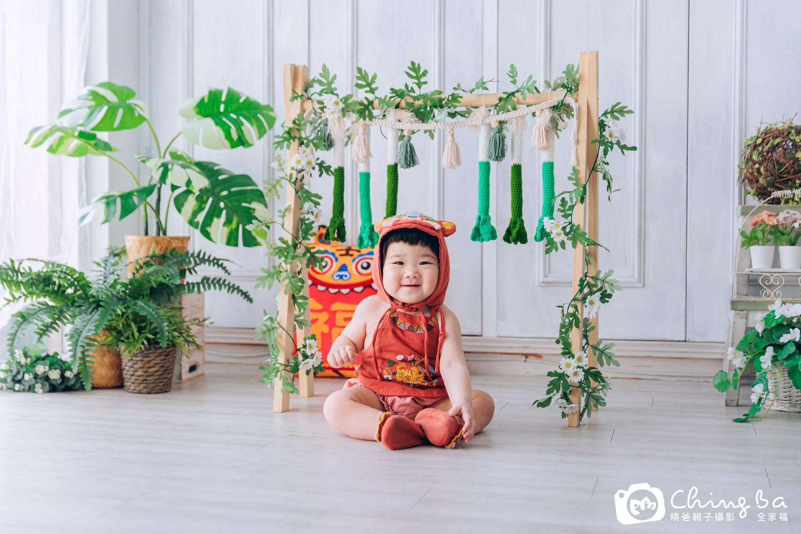 小玥兒的抓周時光——晴爸親子攝影