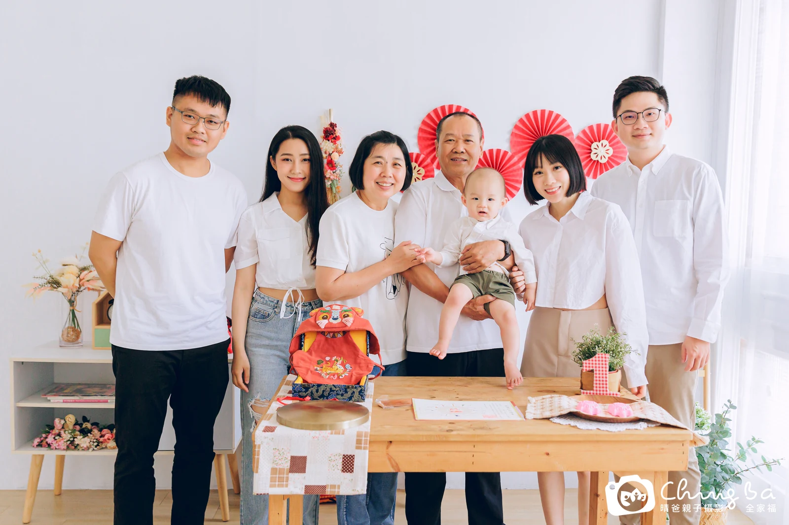 晨晨的抓周時光——晴爸親子攝影