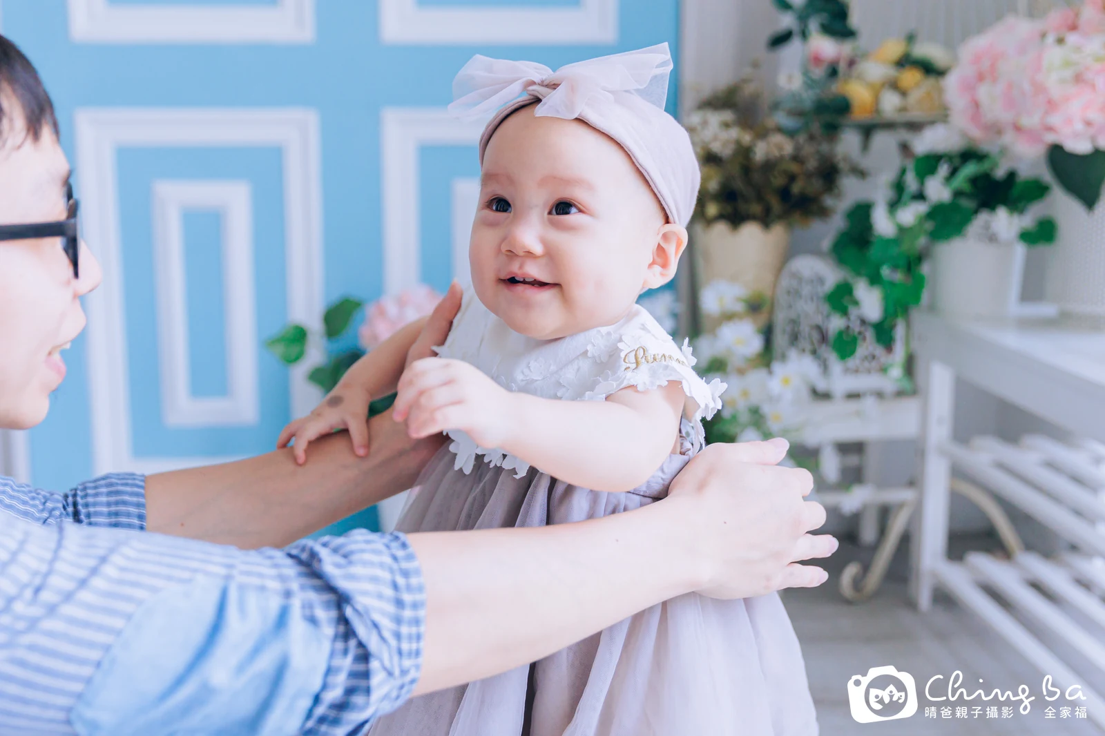 小花的抓周時光——晴爸親子攝影