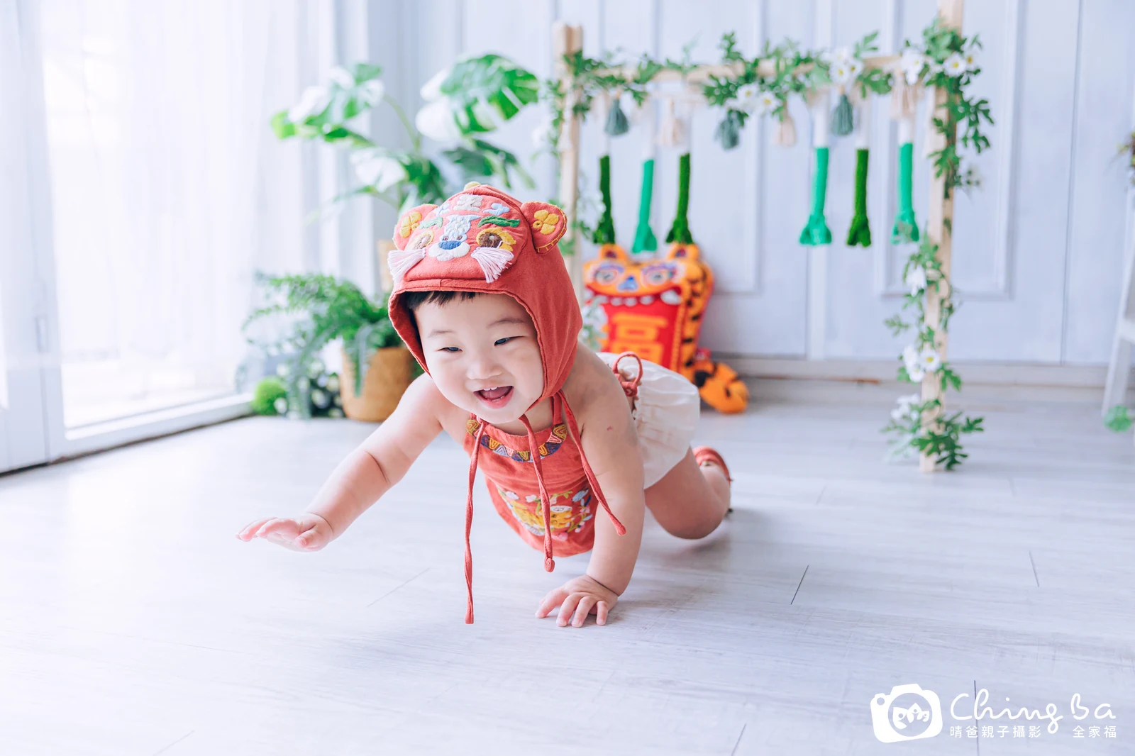 宸宸周歲抓周儀式的紀錄（2023 年春季・假日場）