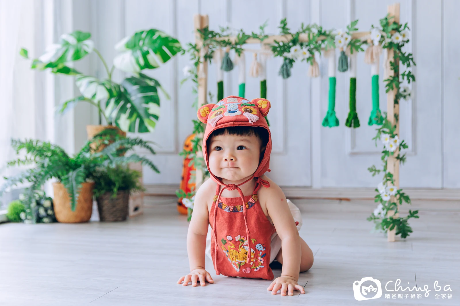 傑周歲抓周儀式的紀錄（2023 年夏季・平日場）