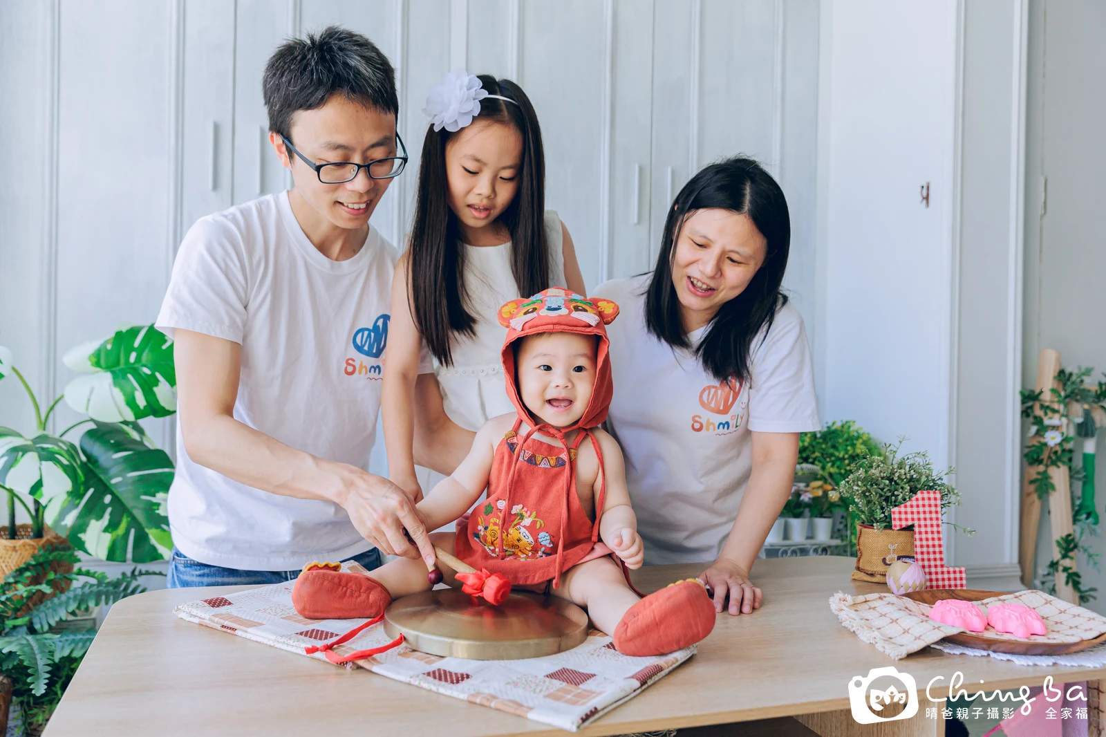 妹妹寶貝一歲生日紀念