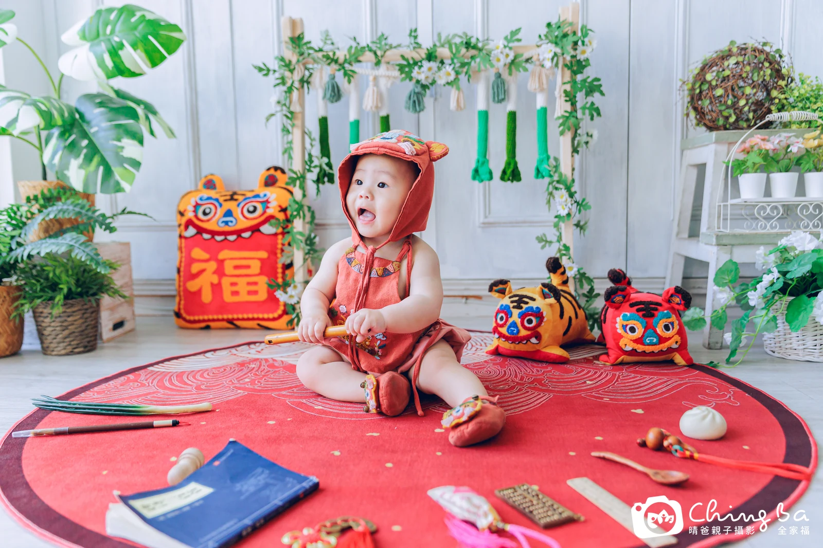 妹妹的抓周時光——晴爸親子攝影