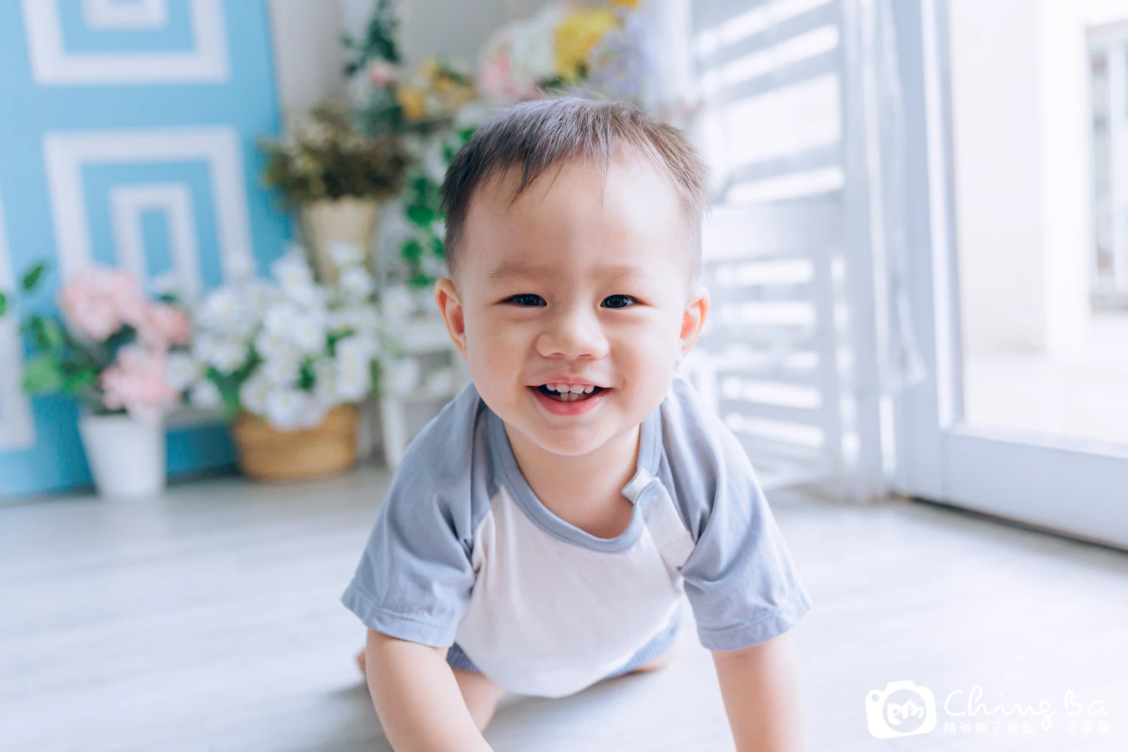 Kaia的台中小家庭抓周拍攝現場