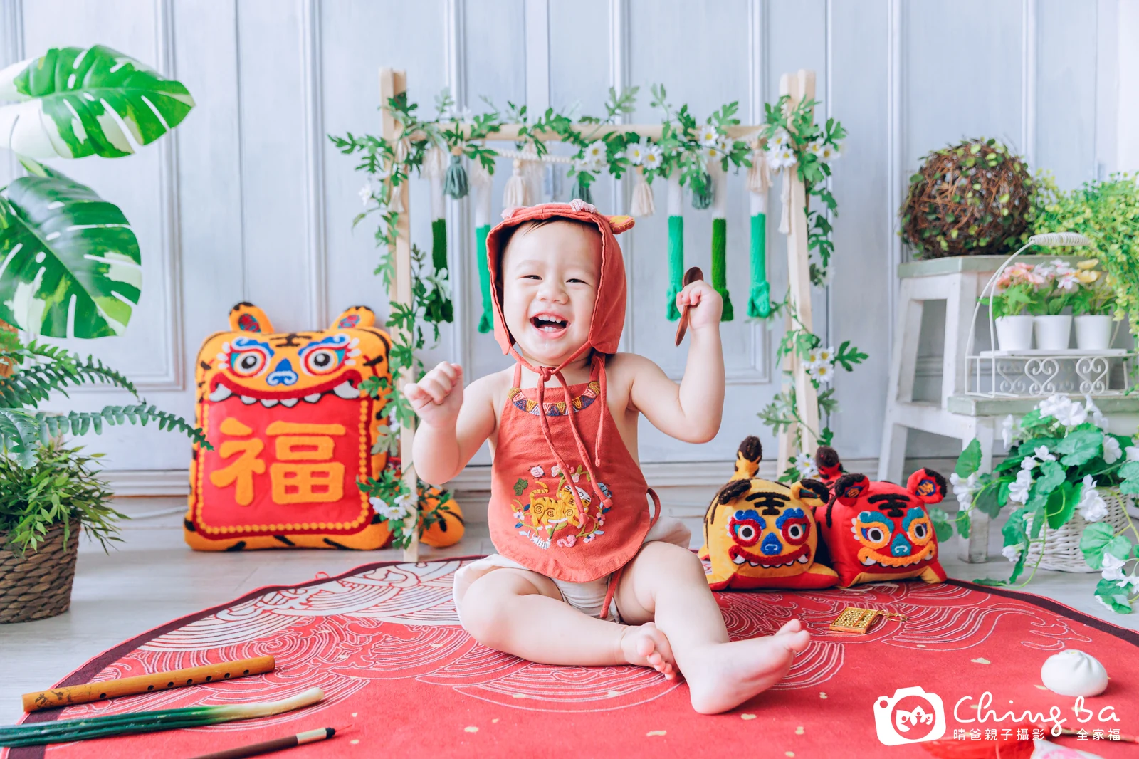Kaia的抓周時光——晴爸親子攝影
