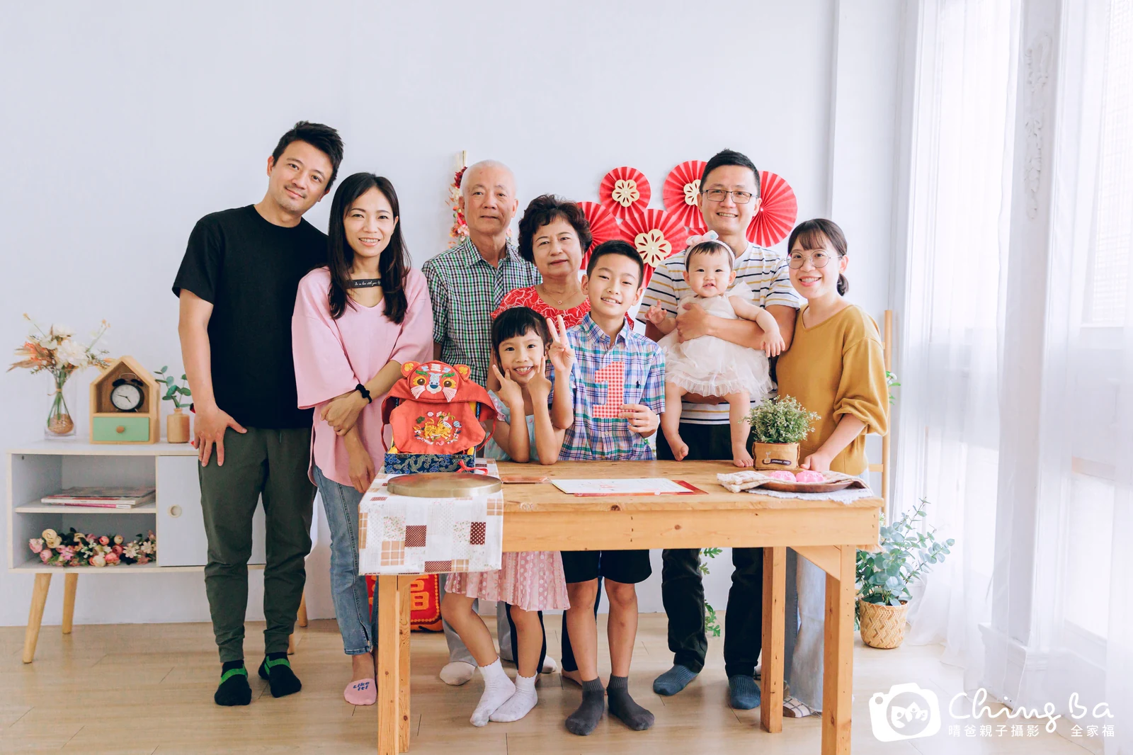 芯芯的抓周時光——晴爸親子攝影