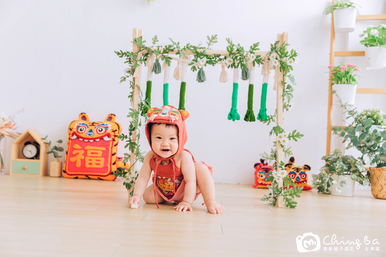 芯芯的抓周時光——晴爸親子攝影
