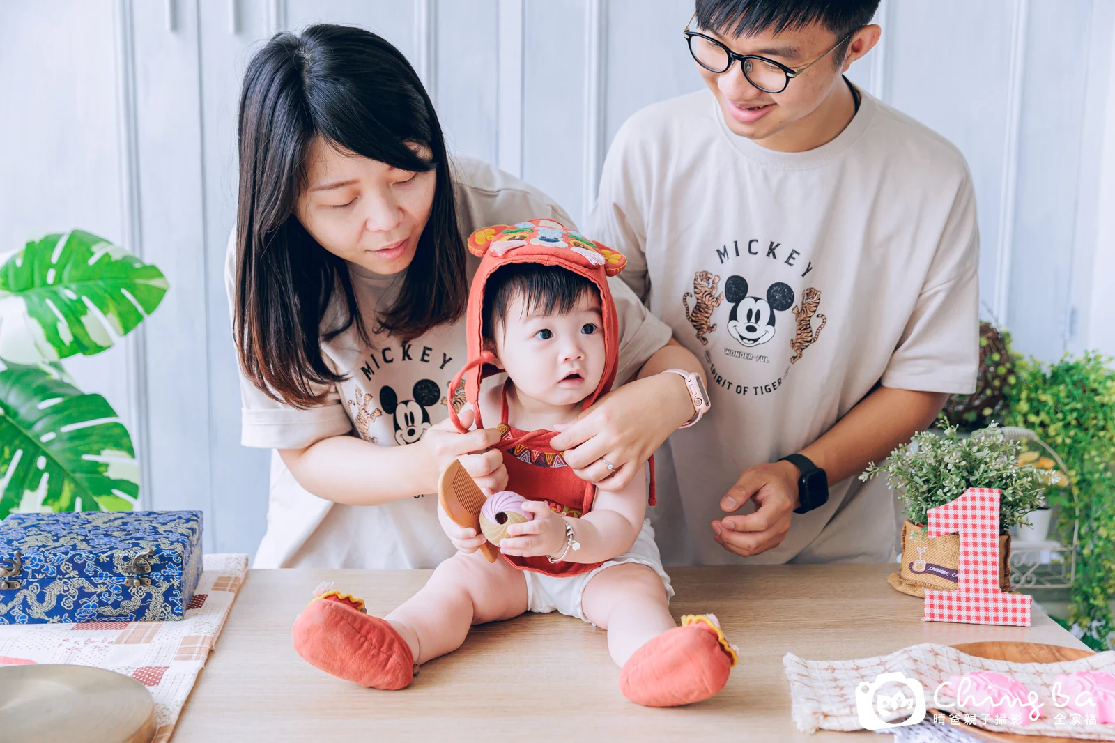 妞妞的抓周時光——晴爸親子攝影