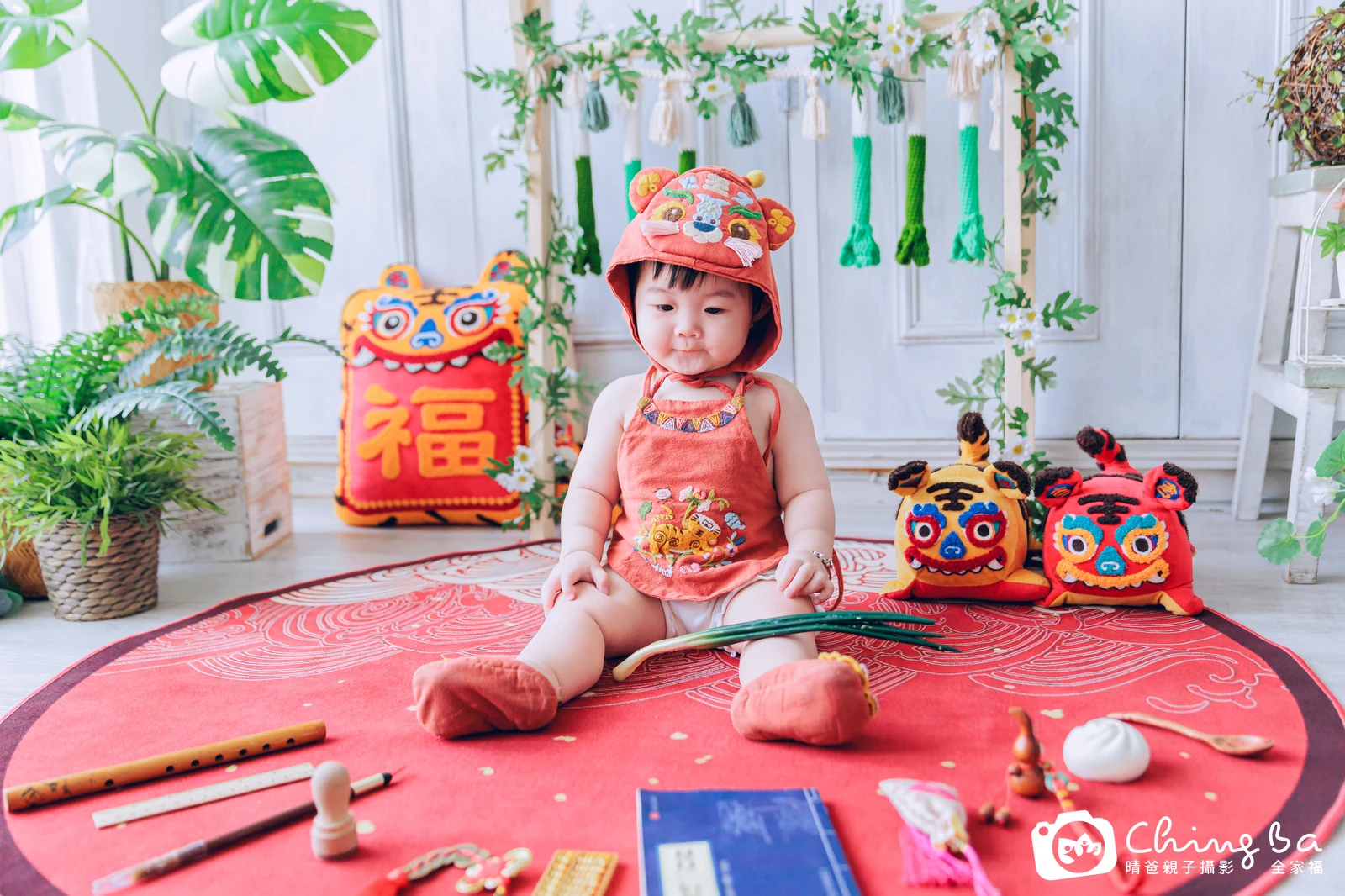 妞妞的抓周時光——晴爸親子攝影