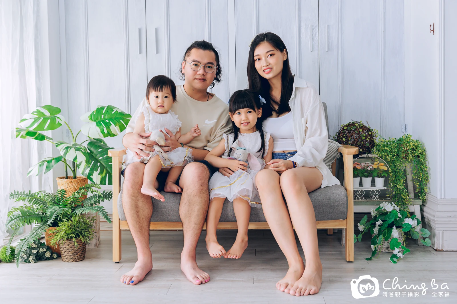 童童 1 歲寶貝 台中小家庭抓周紀念照｜晴爸親子攝影