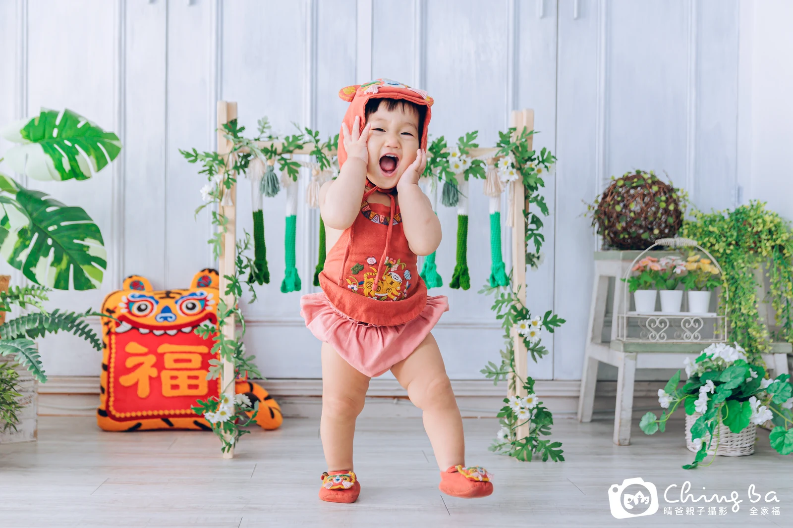 童童的抓周時光——晴爸親子攝影