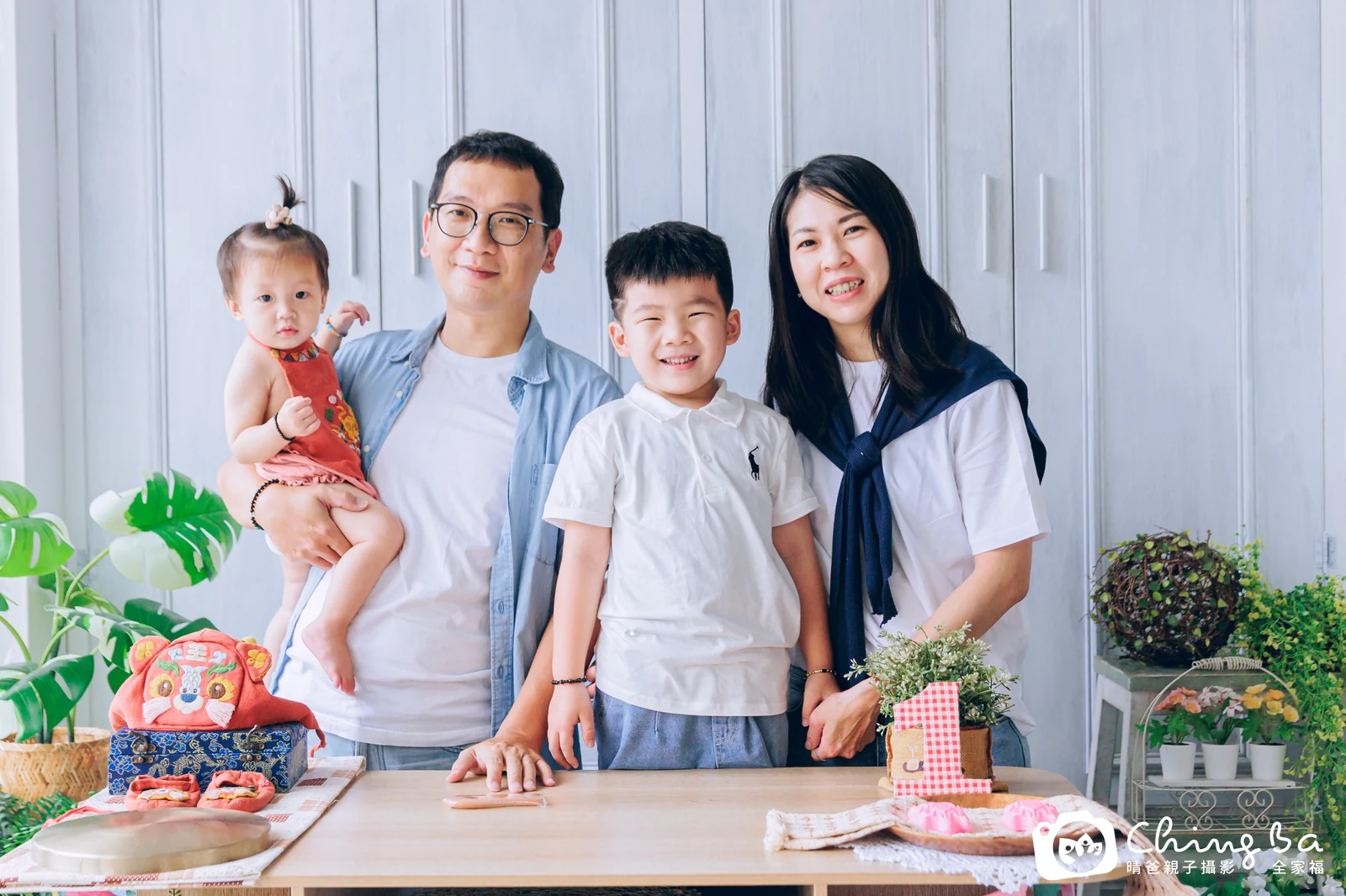 跳跳的抓周時光——晴爸親子攝影