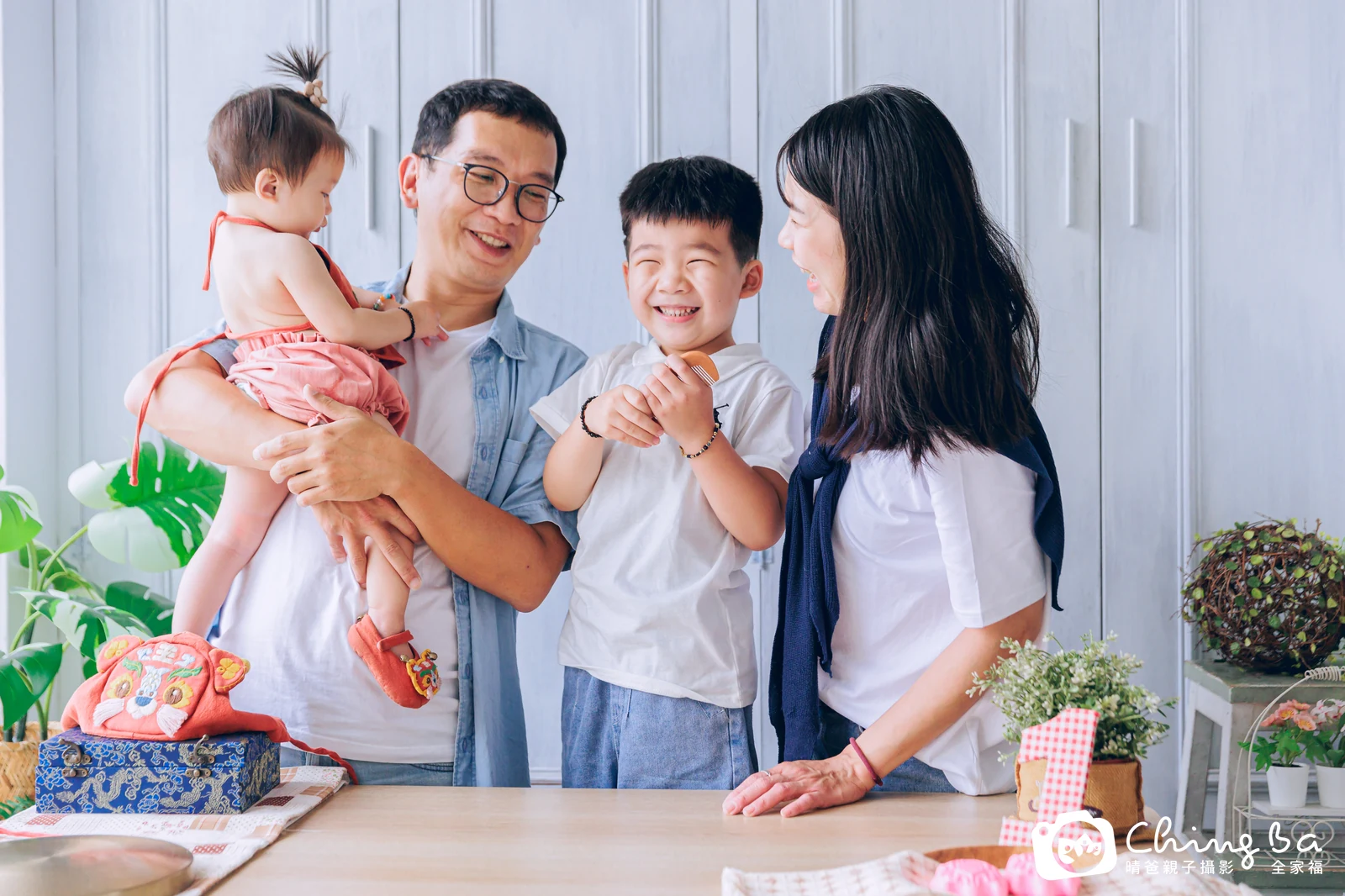 跳跳的抓周時光——晴爸親子攝影