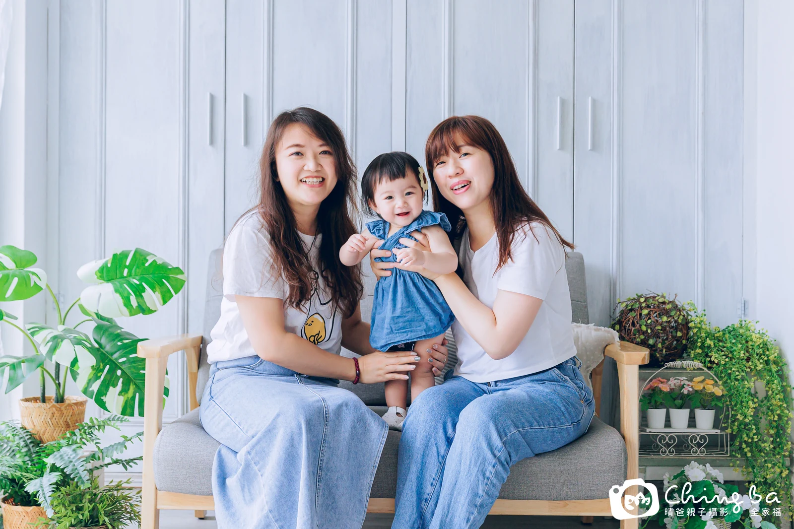 安安 約 1 歲寶貝 台中小家庭抓周紀念照｜晴爸親子攝影