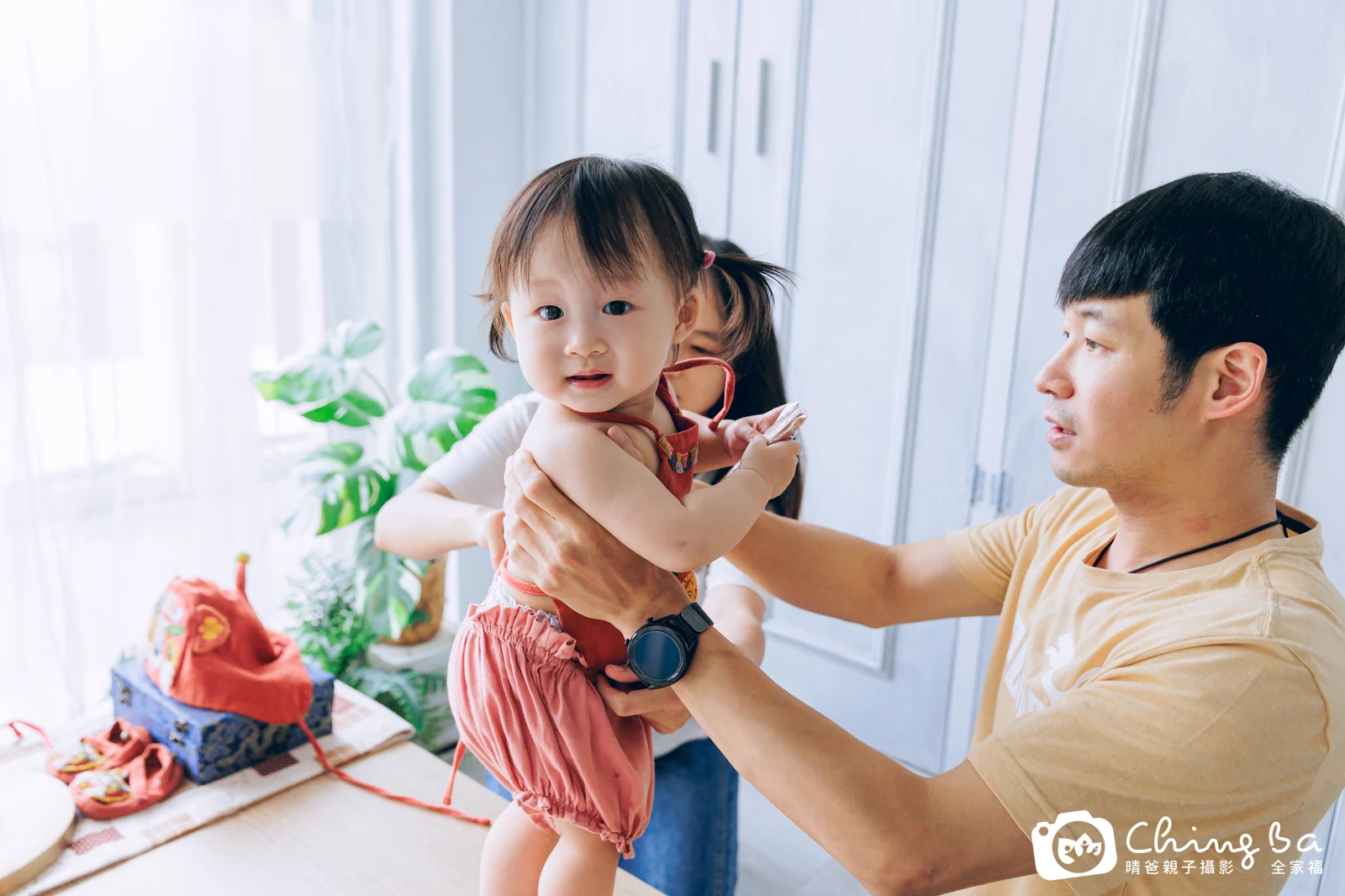 炘寶的抓周時光——晴爸親子攝影