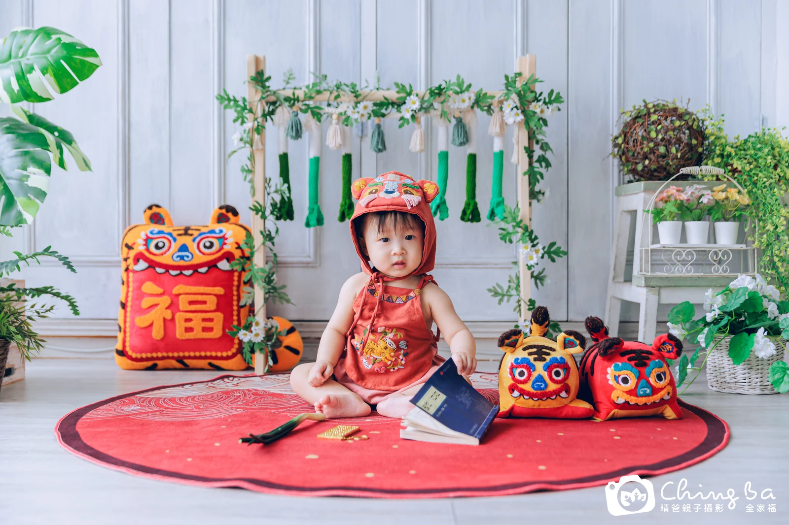 炘寶的抓周時光——晴爸親子攝影