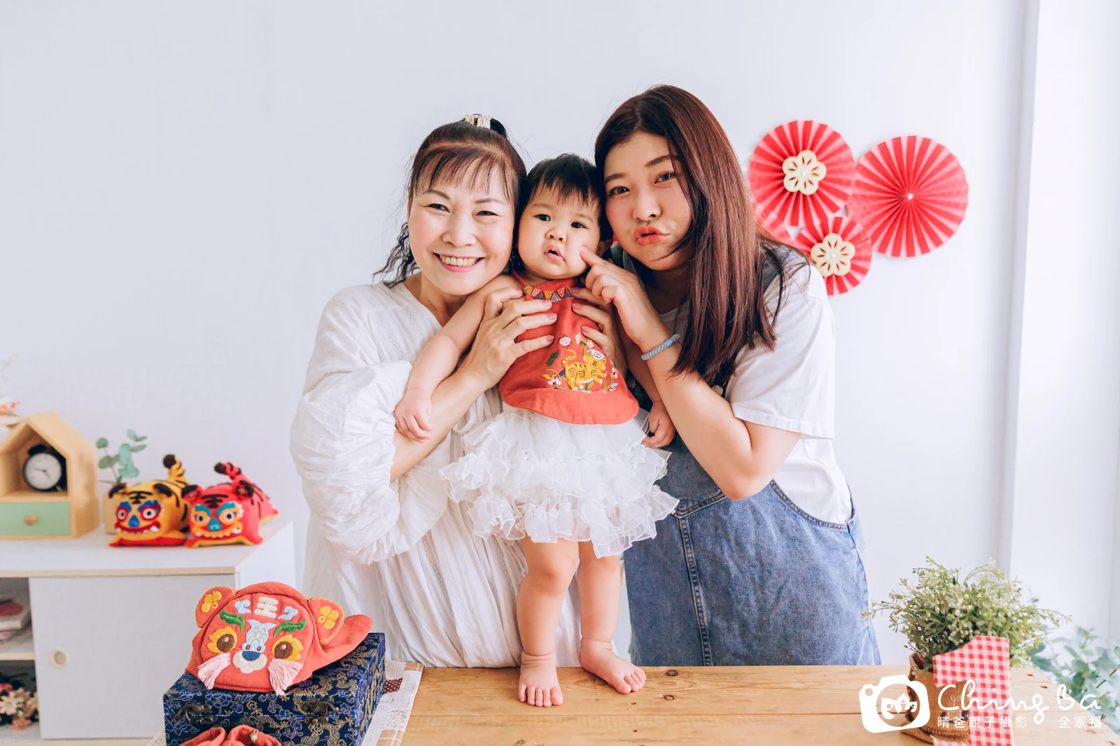 恩恩的抓周時光——晴爸親子攝影