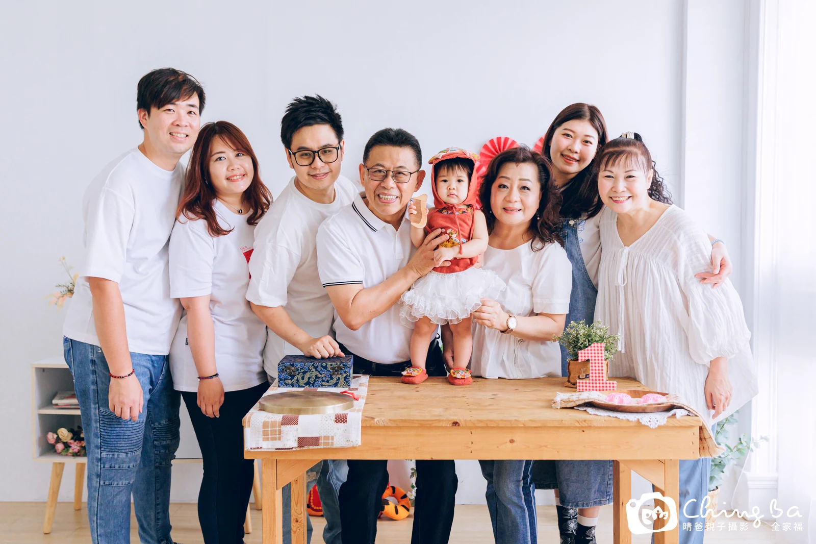 恩恩的抓周時光——晴爸親子攝影