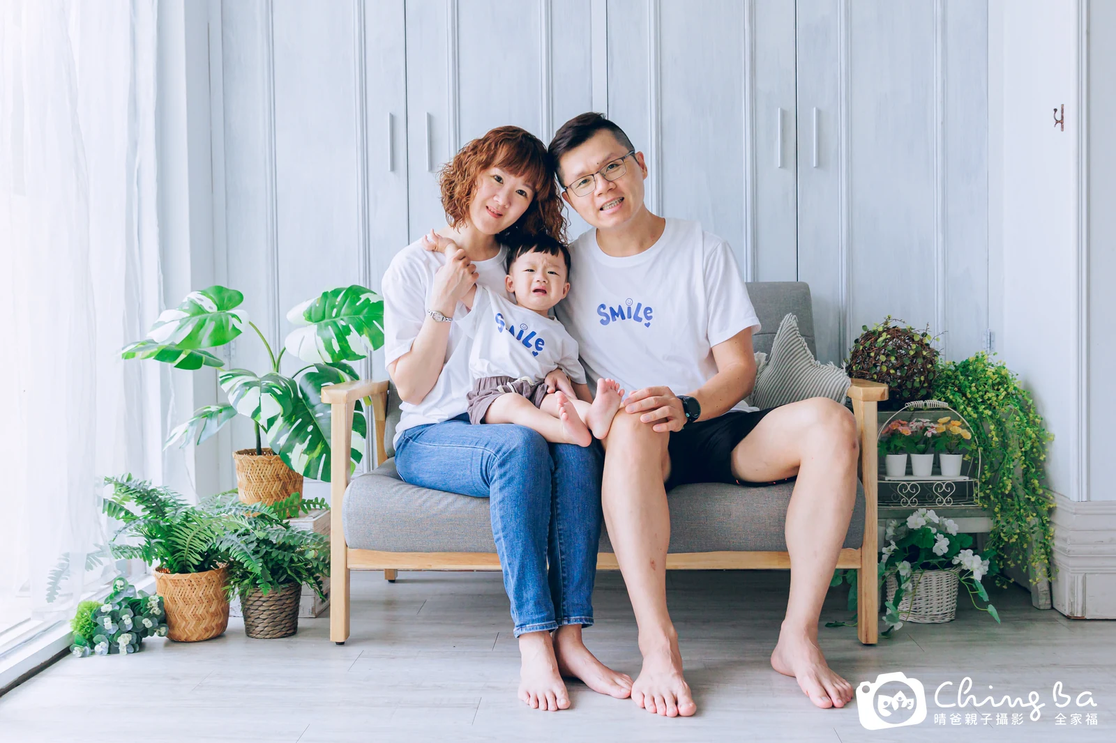 諺 1 歲寶貝 台中小家庭抓周紀念照｜晴爸親子攝影